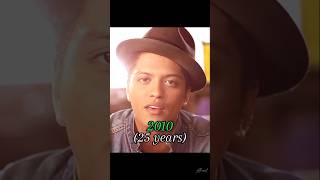 The Evolution of Bruno Mars 😍✨(1990 - 2025) Through the years. #shorts #brunomars #evolution