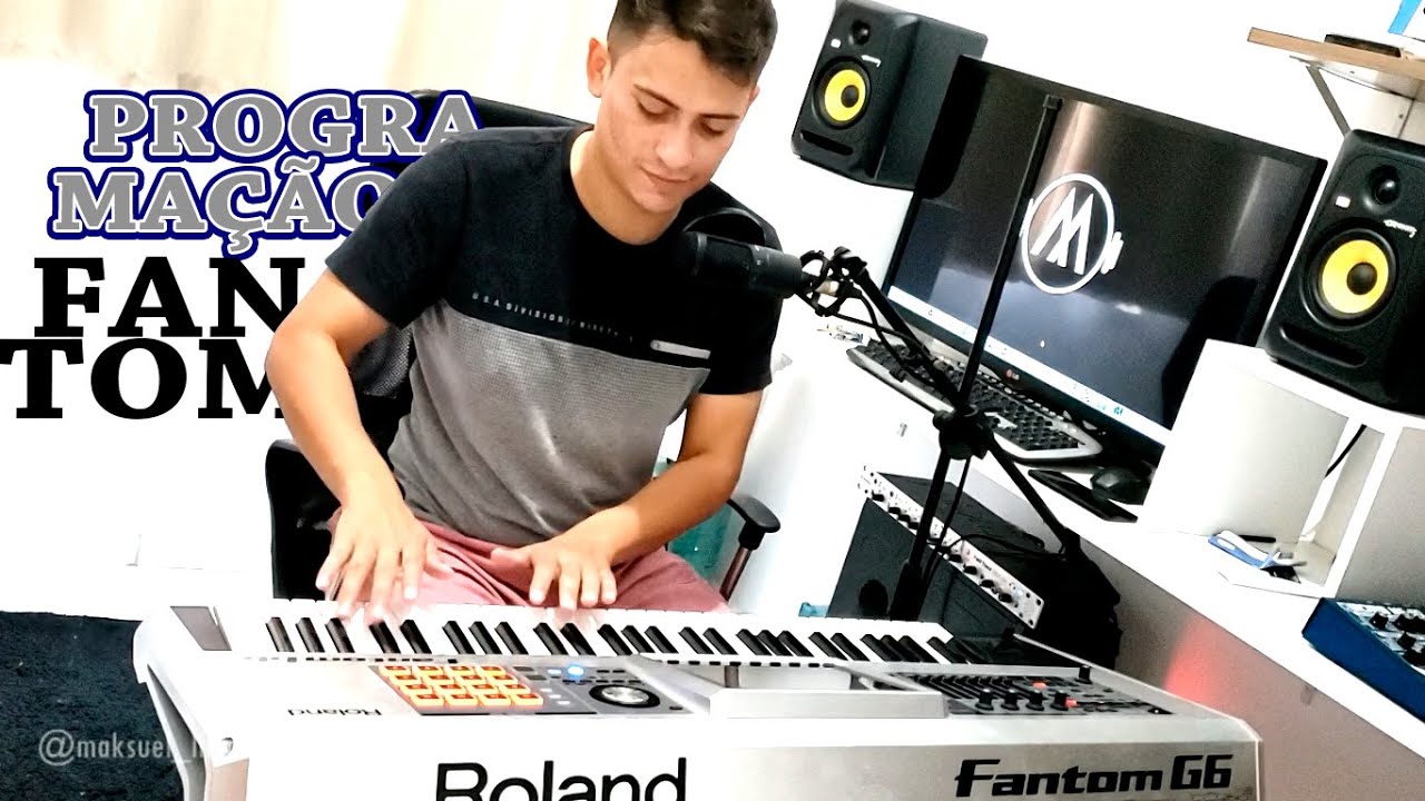 PROGRAMAÇÃO NO FANTOM G - By Maksuel Lima