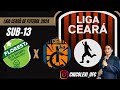 Estadual liga cear 2024 floresta x grmiofutcenter  categoria sub13