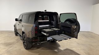 Installation Instructions: AirDownGearUp SS1; Land Rover 110 Drawers / Sleeping Platform Land Rover Defender Sleeping Platform