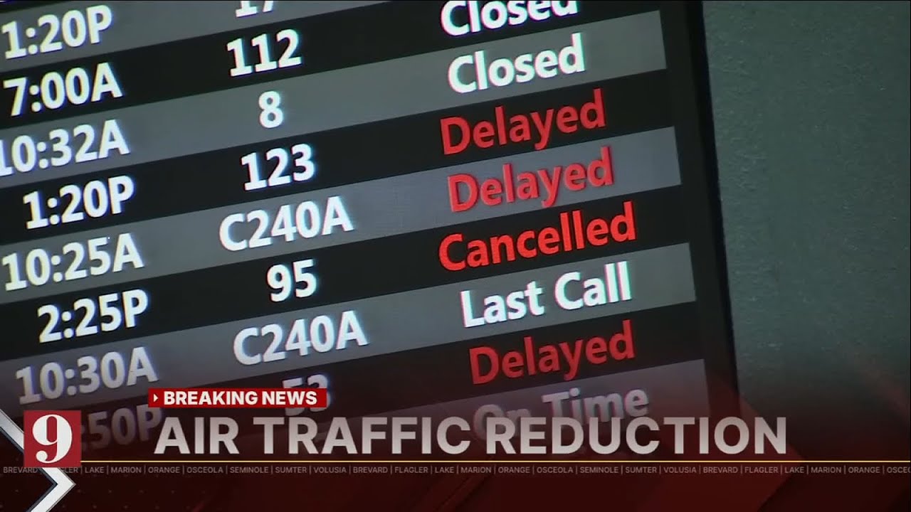 FAA принимает меры по сокращению воздушного движения в крупнейших аэропортах страны