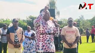 HUWEZI PINGA MAENDELEO NA WEWE NI GOVERNOR''EUGENE WAMALWA TO GOV NATEMBEYA