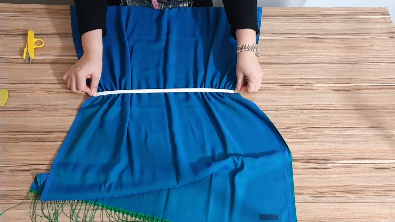 ŞAL İLE ÇOK PRATİK PAREO YAPIMI/Recycle