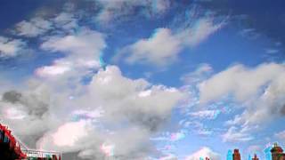 3D Clouds Test (anaglyph)