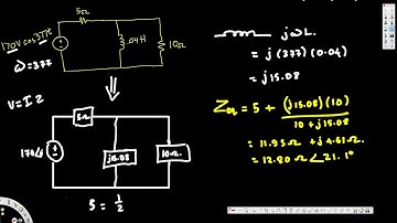 AC Example Complex Power -  Circuit Analysis