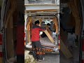 バンライフ、出発前の準備　#shorts