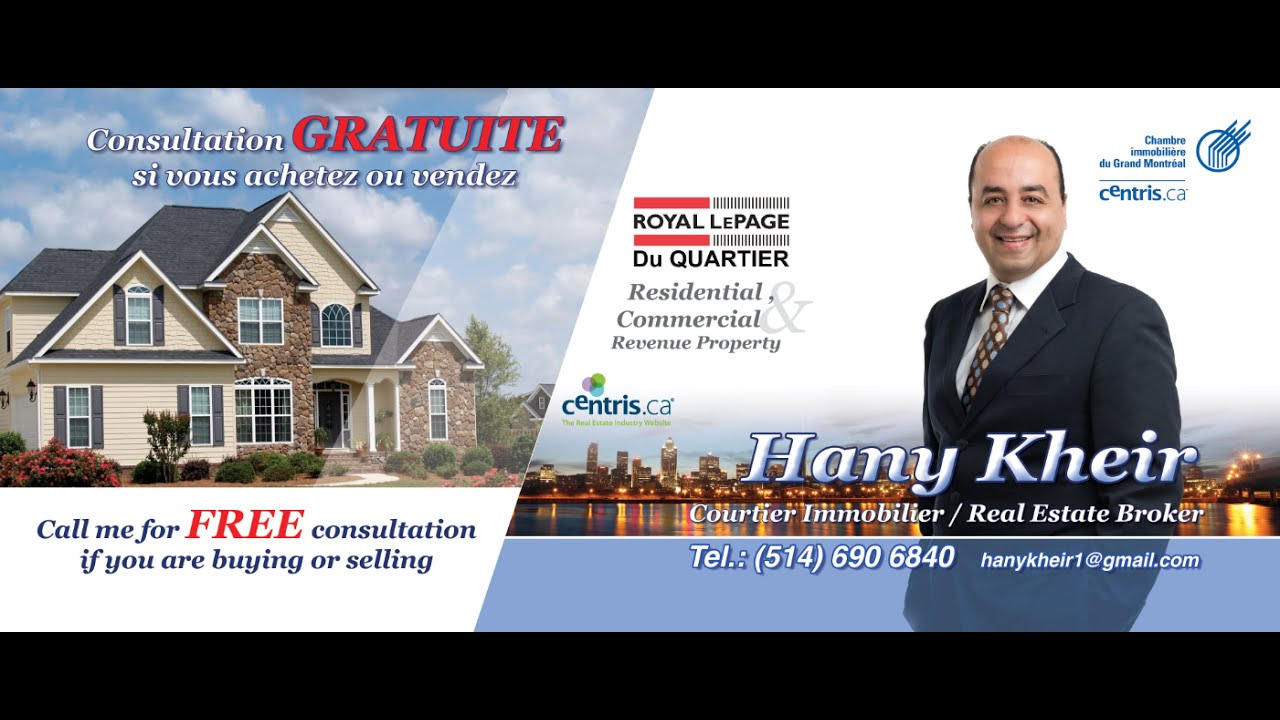 161 Rue des Abbesses VaudreuilDorion Hany Kheir Real Estate Broker