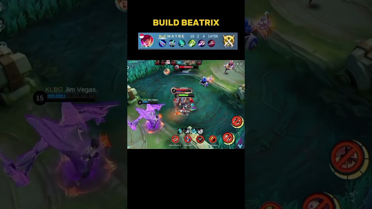 Build Beatrix paling sakit 😬🔥
