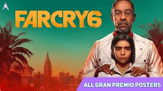 Far Cry 6 - All Gran Premio Posters