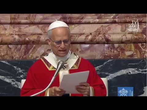 Video IL PAPA HA CELEBRATO I FUNERALI DEL CARDINALE RUINI