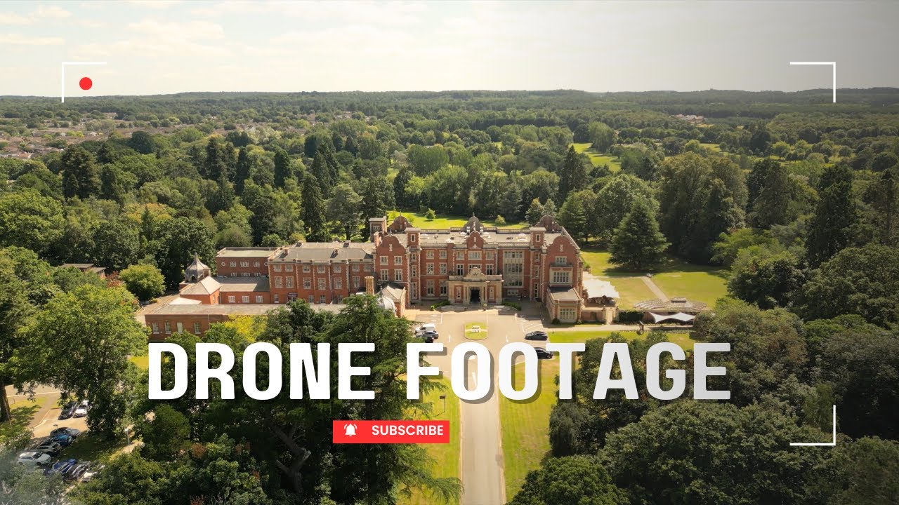 Drone Footage of Easthampstead park - UK