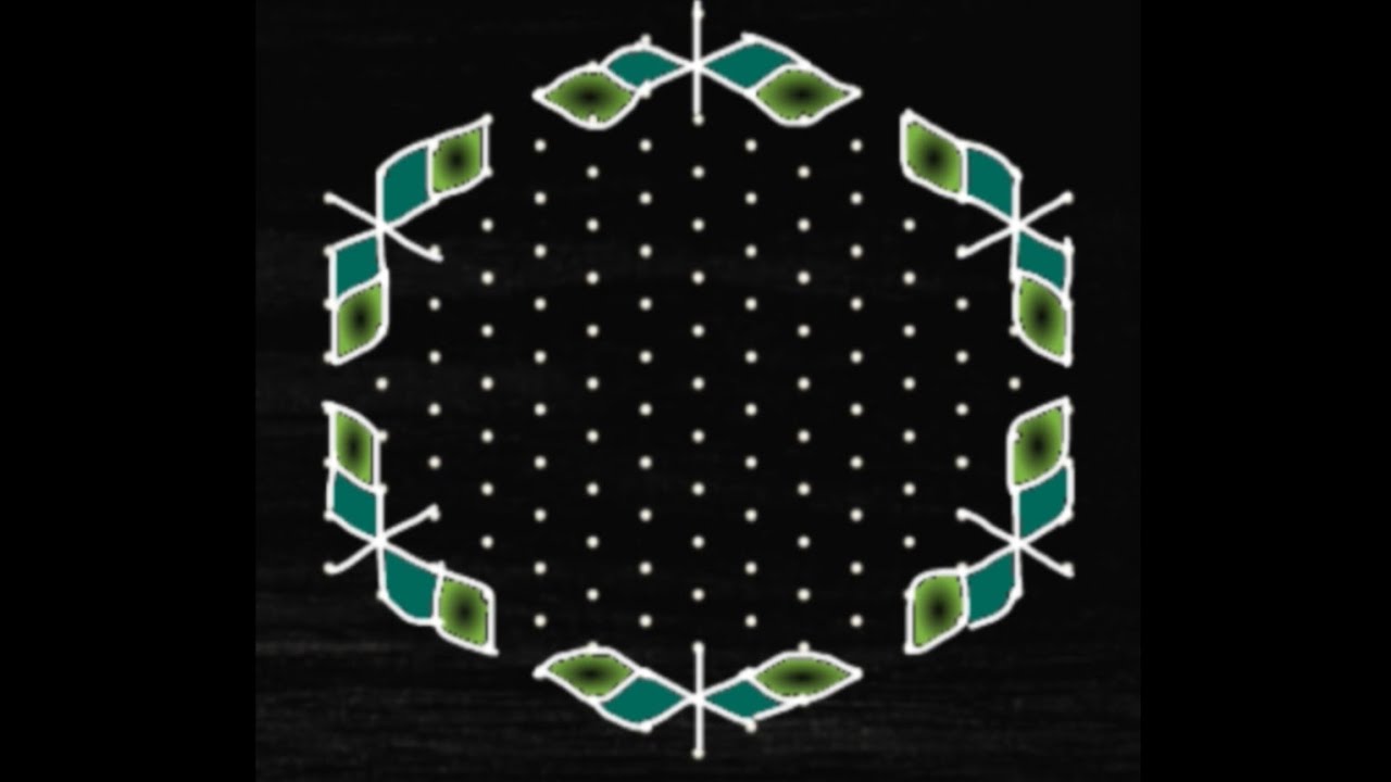 15*8 dot rangoli🌷padi kolam design15*8 dots🌷Sravana masam muggulu design🌷Varamahalaxmi vratham kolam