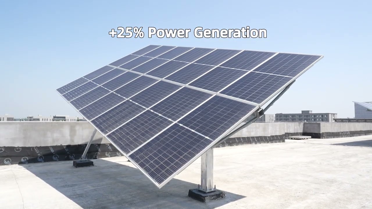 Tilted single axis solar tracker