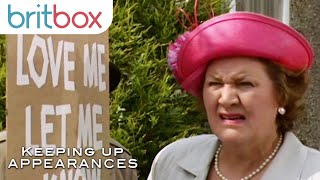 Hyacinth Is Forced to Track Down Daddy | Keeping Up Appearances