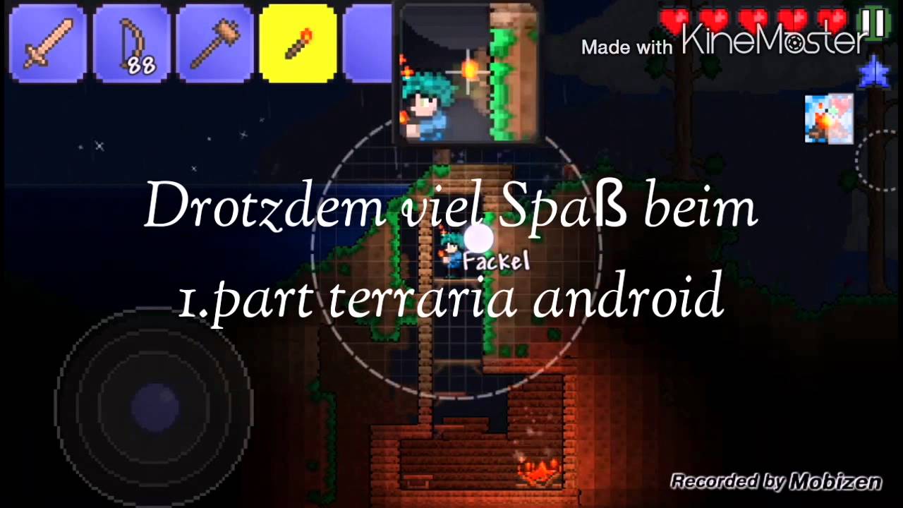 Terraria android [ HD ] [ GERMAN ] PART #1 - YouTube