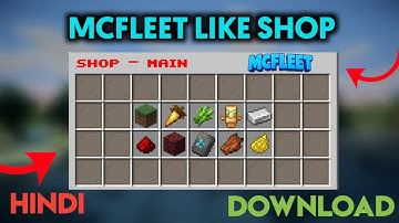 How to make shop like Mcfleet in Aternos | Best Shop Plugin Minecraft | EconomyShopGUI