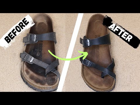 How To Seal & Clean your Birkenstock Cork Sandals -Jonny DIY 