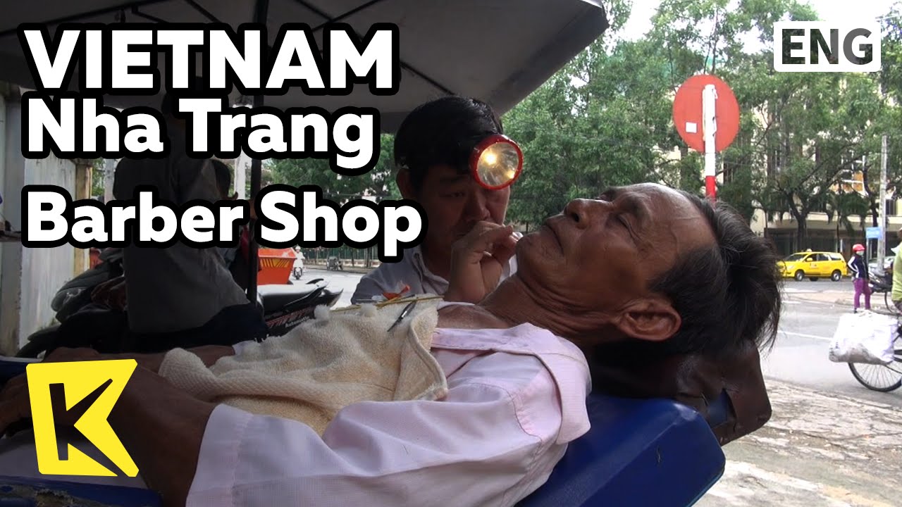 【K】Vietnam Travel-Nha Trang[베트남 여행-냐짱]거리의 이발소/Barber Shop | Tóm tắt các thông tin liên quan đến barber shop nha trang đầy đủ nhất