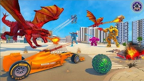 Flying Dragon Robot Transform gameplay