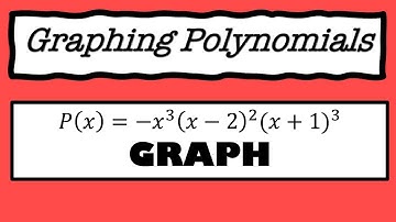 Graphing Higher Order Polynomials | Pre-Calculus