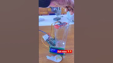 Water Level Monitoring System with Arduino using ultrasonic sensor #arduino #electronics