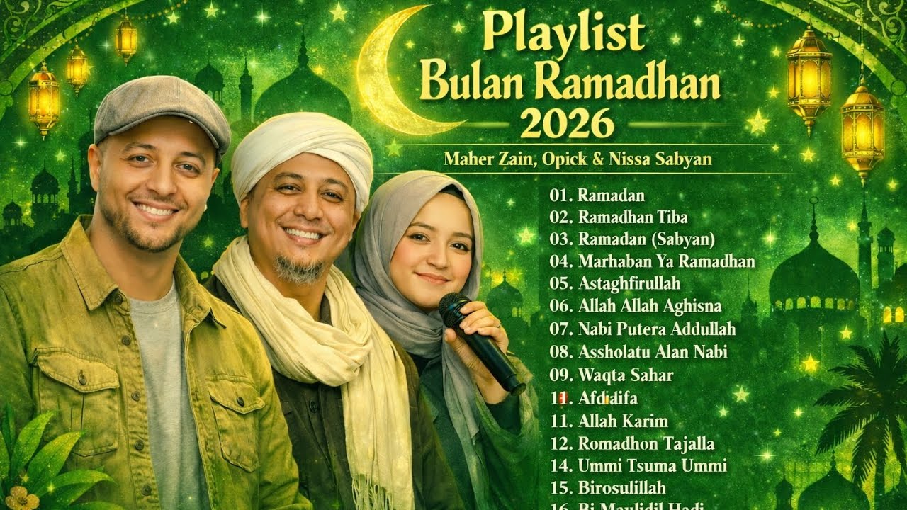 Kumpulan Lagu Bulan Ramadhan 2026 | Maher Zain, Opick, Nissa Sabyan Full Album Terpopuler