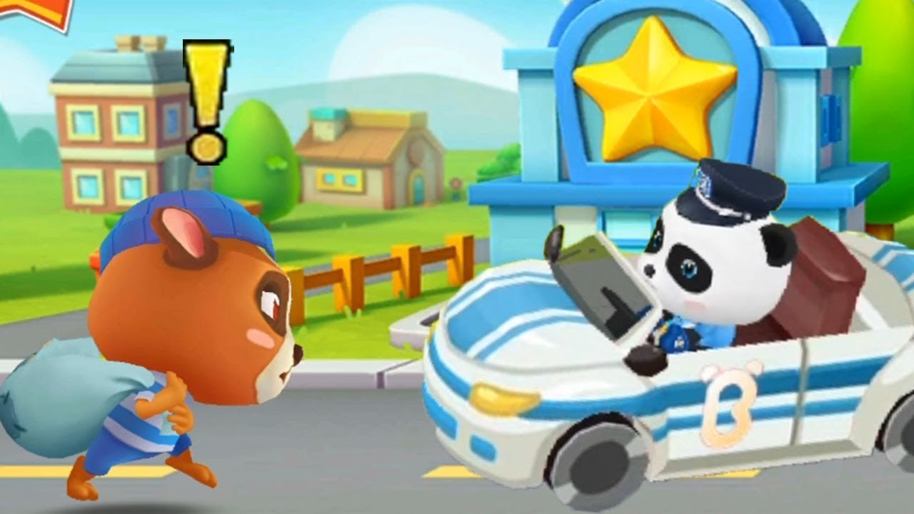 cute little police man game