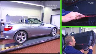 Mercedes-Benz SLK - How to remove / install the door panel | R172