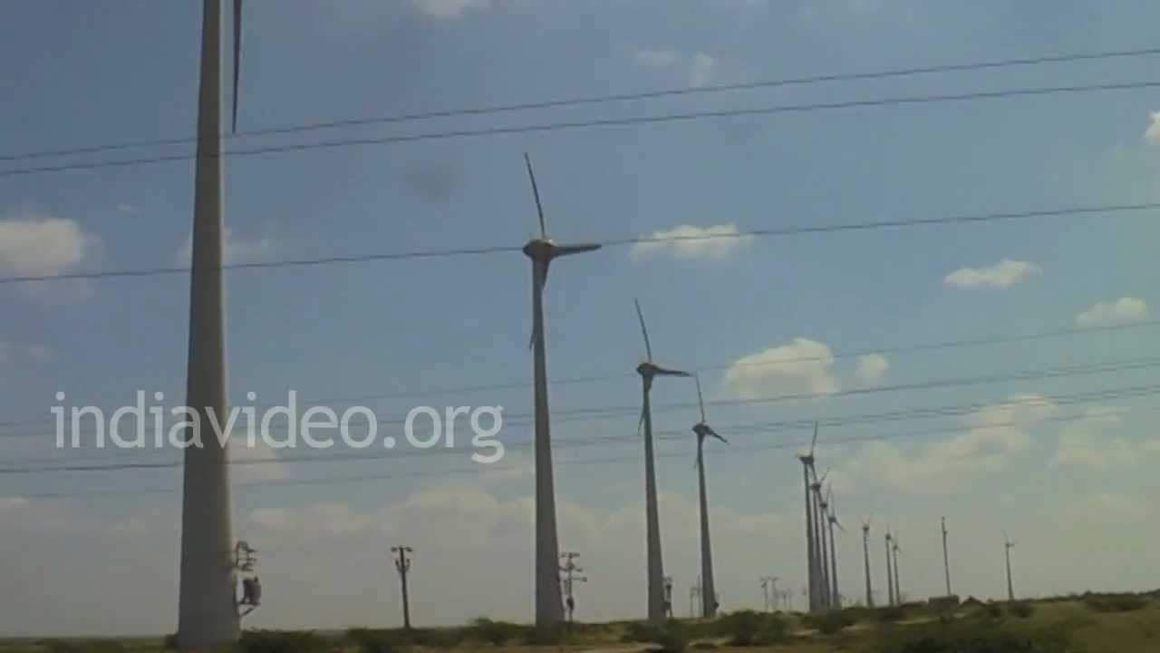 Wind Farm Jamnagar Gujarat YouTube
