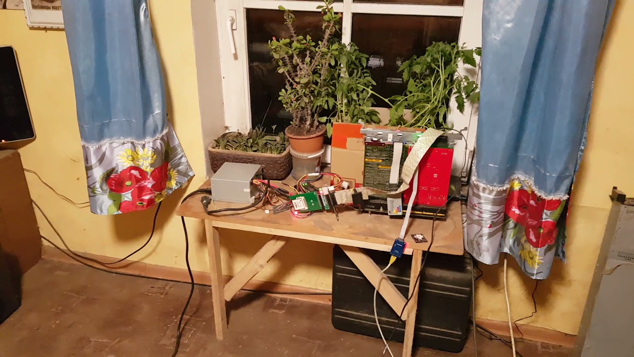 Запуск встроенного ПО контроллера SCSI Emulex UC07 для PDP 11