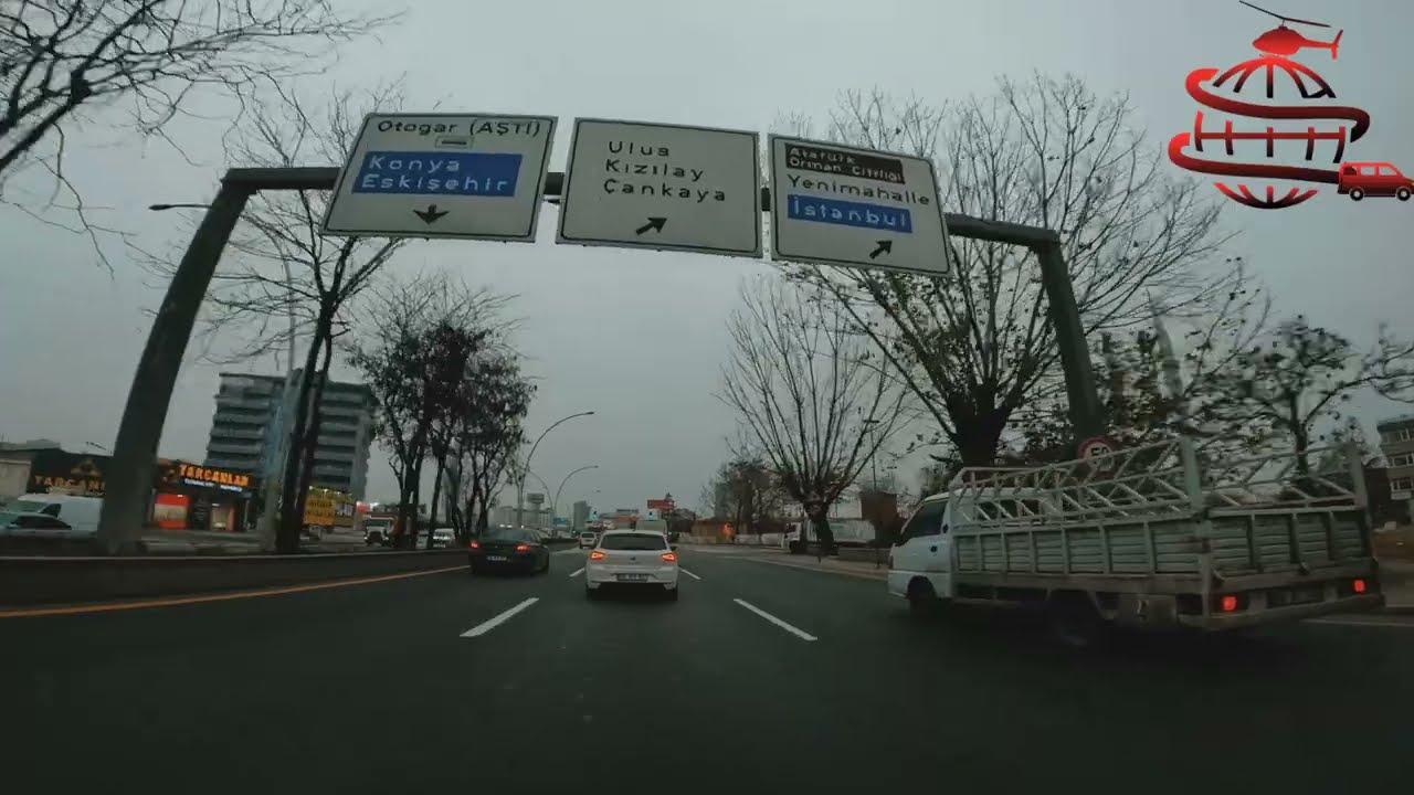 DRIVING TOUR OF ANKARA |From Mamak to İvedik |İvedik Tour | ivedik Tour 4K| Gopro 10 4K|Ankara Sis