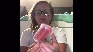 Trying outshine strawberry pop sickle