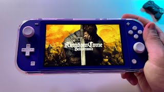 Kingdom Come: Deliverance Nintendo Switch Lite Gameplay | 2024