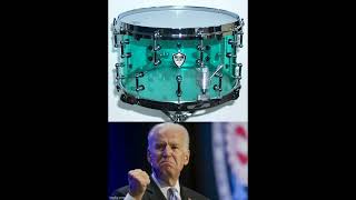 JOE BIDEN SUPPORTING MUSICIANS AND PRECISION DRUMS