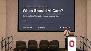 Ertugrul Uysal — When Should AI Care Contextualizing Empathy in Human-AI Interactions | MMA 2026