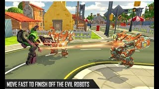 Monster Transformer Robot War - Android Gameplay HD screenshot 2