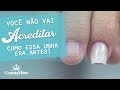 COMO RECONSTRUIR UNHAS ROÍDAS NA FIBRA!  | praticando com a Grazi