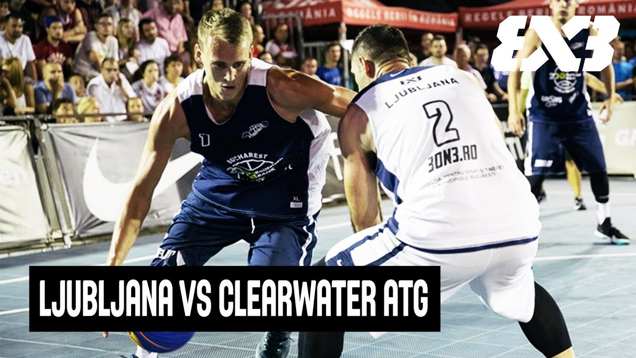 fiba 3x3 los angeles Ljubljana vs Clearwater ATG - Full Game - Quarter-Final - FIBA 3x3 Bucharest Challenger 2017