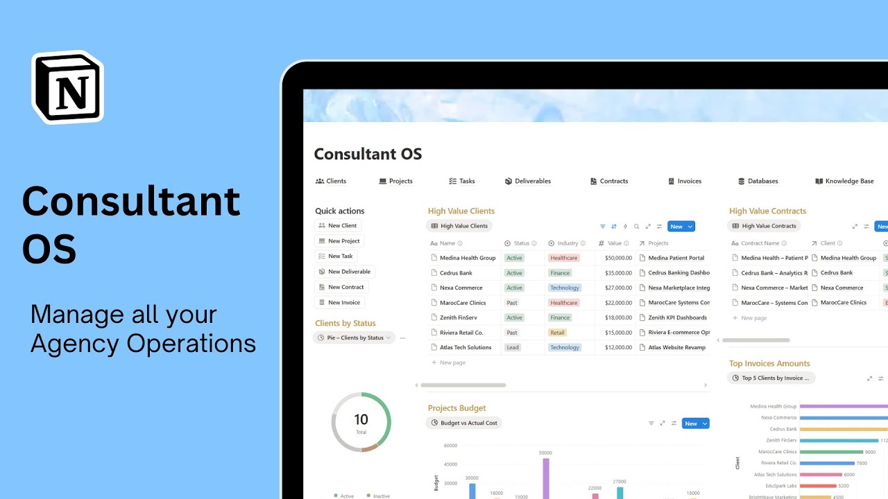 The Ultimate Notion Template for Consultants (Consultant OS Tour) - YouTube