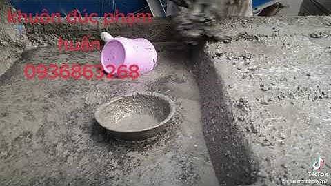 Xưởng sản xuất khuôn đúc con kê bê tông Hỗ trợ tư vấn mở xưởng