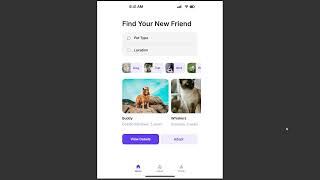 PET ADOPTION PLATFORM PROTOTYPE