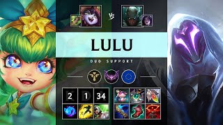 Lulu Support vs Pyke: Shield Maker - EUW Master Patch 14.17