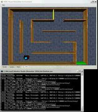 Microsoft Robotics Studio Maze Simulation