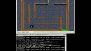 Microsoft Robotics Studio Maze Simulation