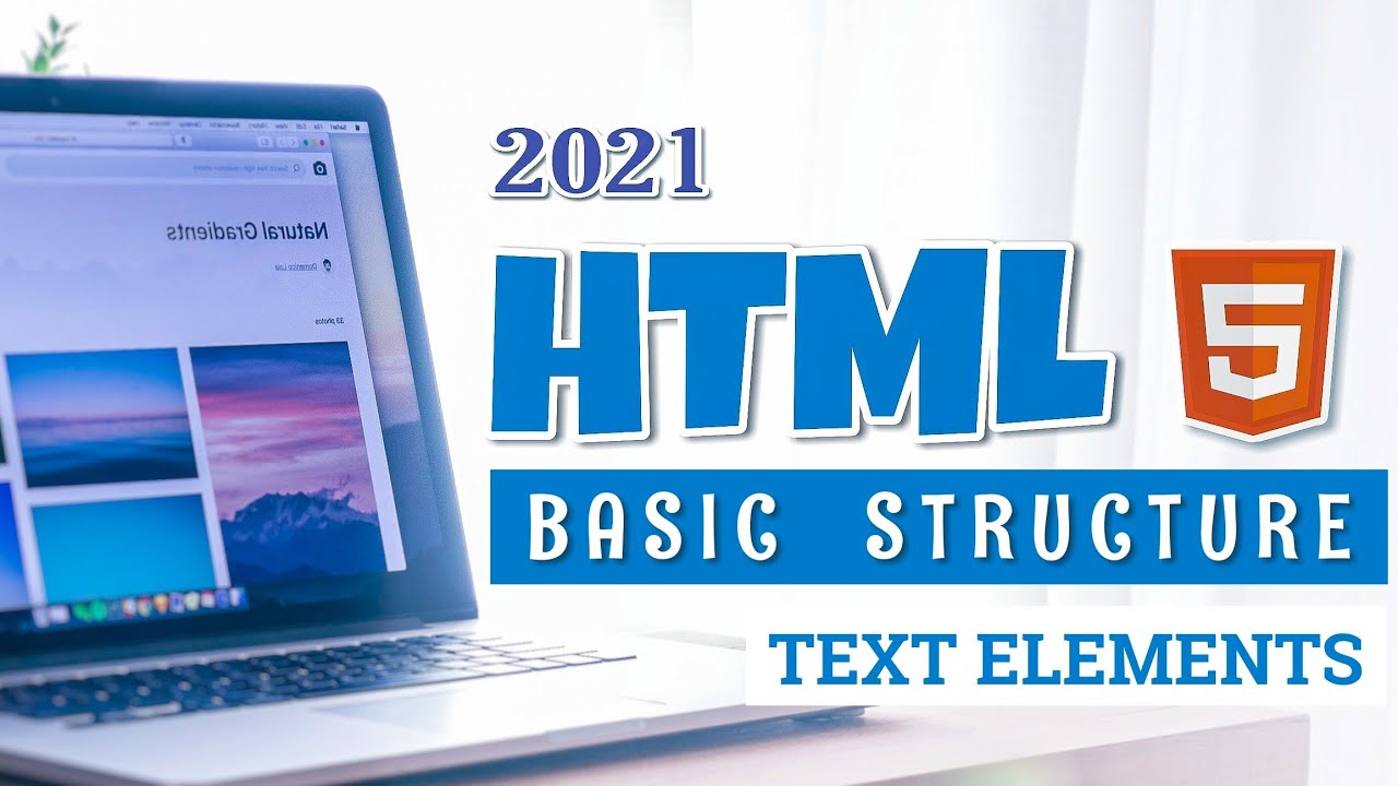 Basic Structure of HTML | Text Elements in HTML - YouTube