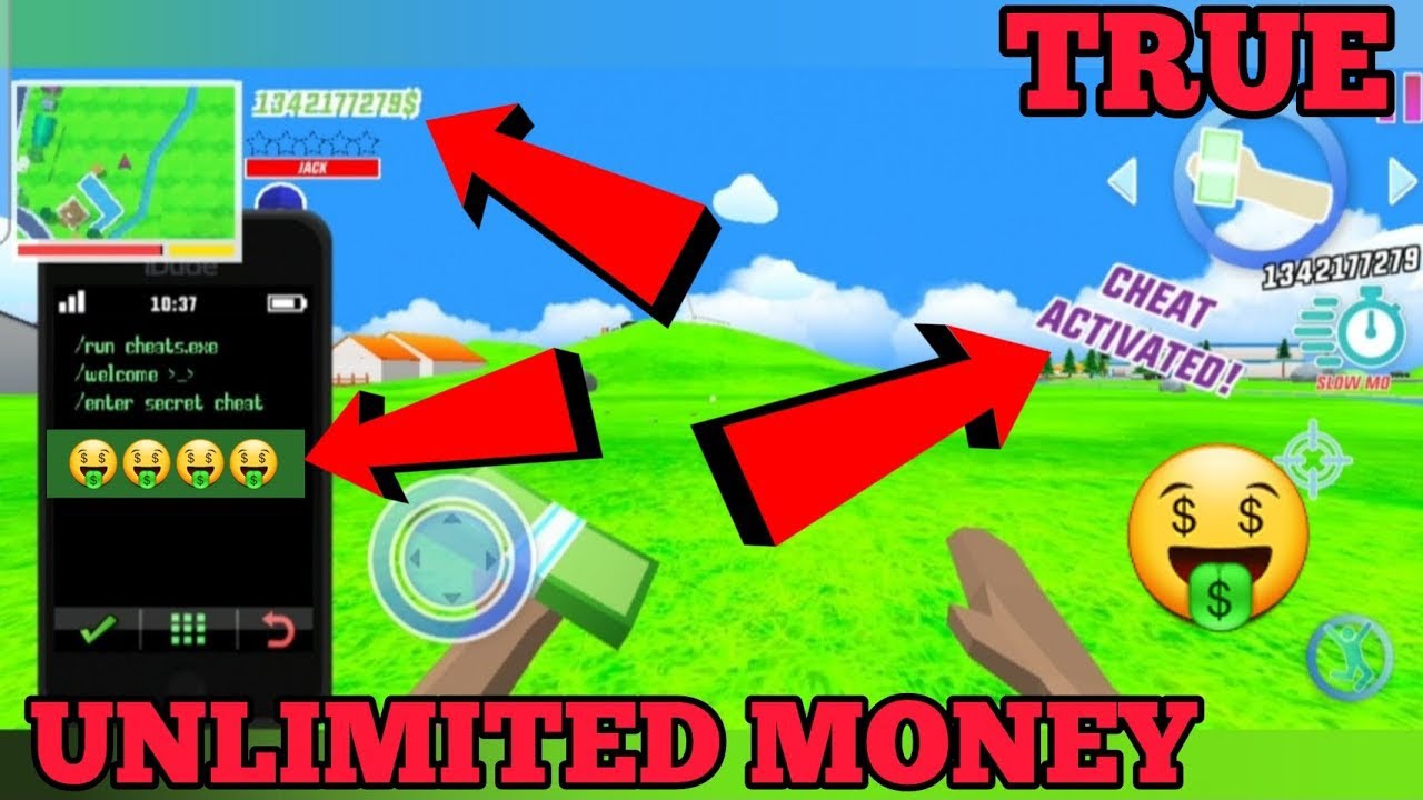 DUDE THEFT WARS MONEY CHEAT🔥 (100REAL) Finally Unlimited Money Sasti
