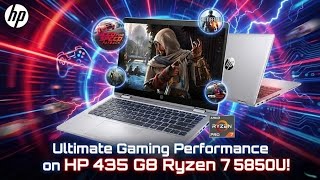 Can HP 435 G8 Ryzen 7 Pro 5850U Run Modern Games Smoothly? Full Gaming Test screenshot 5