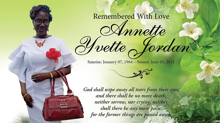 Funeral Service for Annette Yvette Jordan