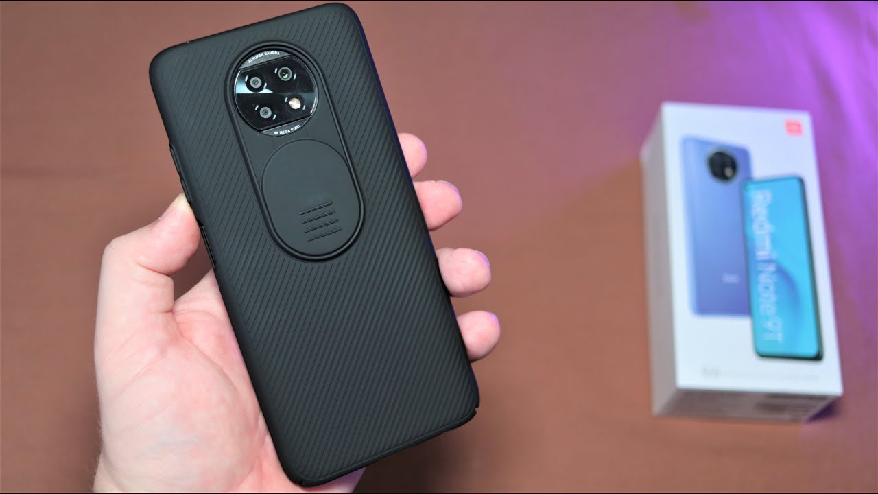Чехол Nillkin CamShield Case для Xiaomi Redmi Note 9T 5G ► ШПИОНСКИЙ!