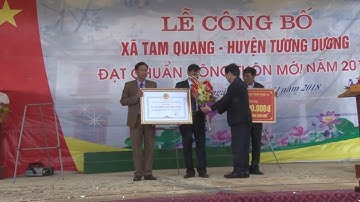 Xã biên giới đầu tiên của Nghệ An đạt chuẩn nông thôn mới